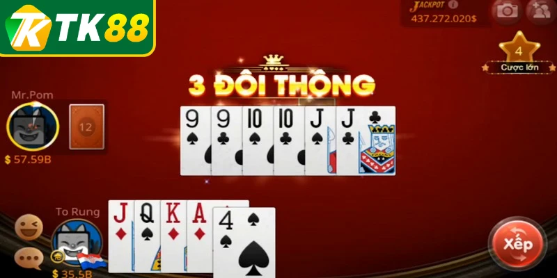 Chơi bài tiến lên miền Nam TK88 mang tới sự kết hợp hoàn hảo Chơi bài tiến lên miền Nam TK88 mang tới sự kết hợp hoàn hảo